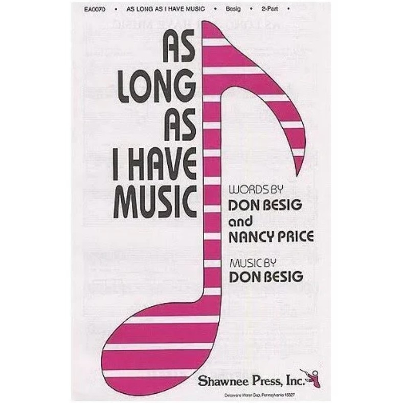 Vorderes Coverbild As Long As I Have Music