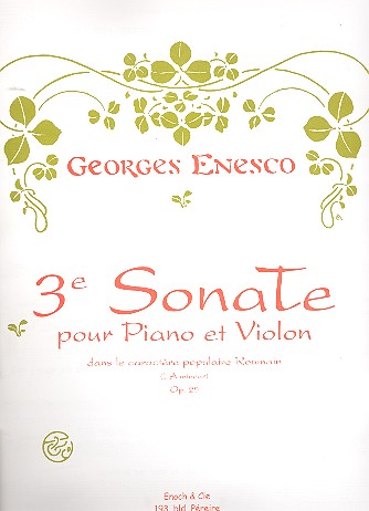 Vorderes Coverbild Troisième Sonate op. 25