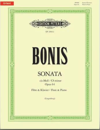 Vorderes Coverbild Sonata für Flöte und Klavier cis-Moll op. 64