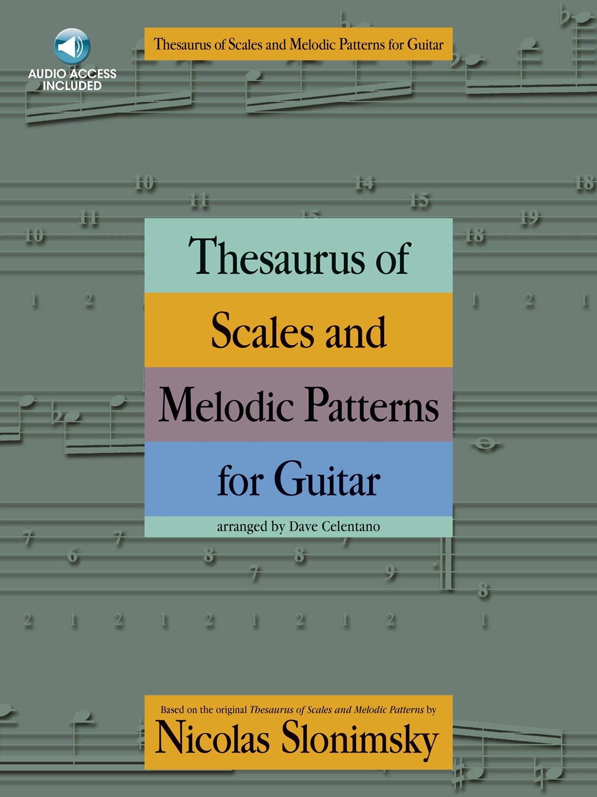 Vorderes Coverbild Thesaurus of Scales and Melodic Patterns for Guitar