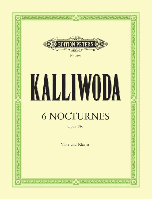 Vorderes Coverbild 6 Nocturnes op. 186