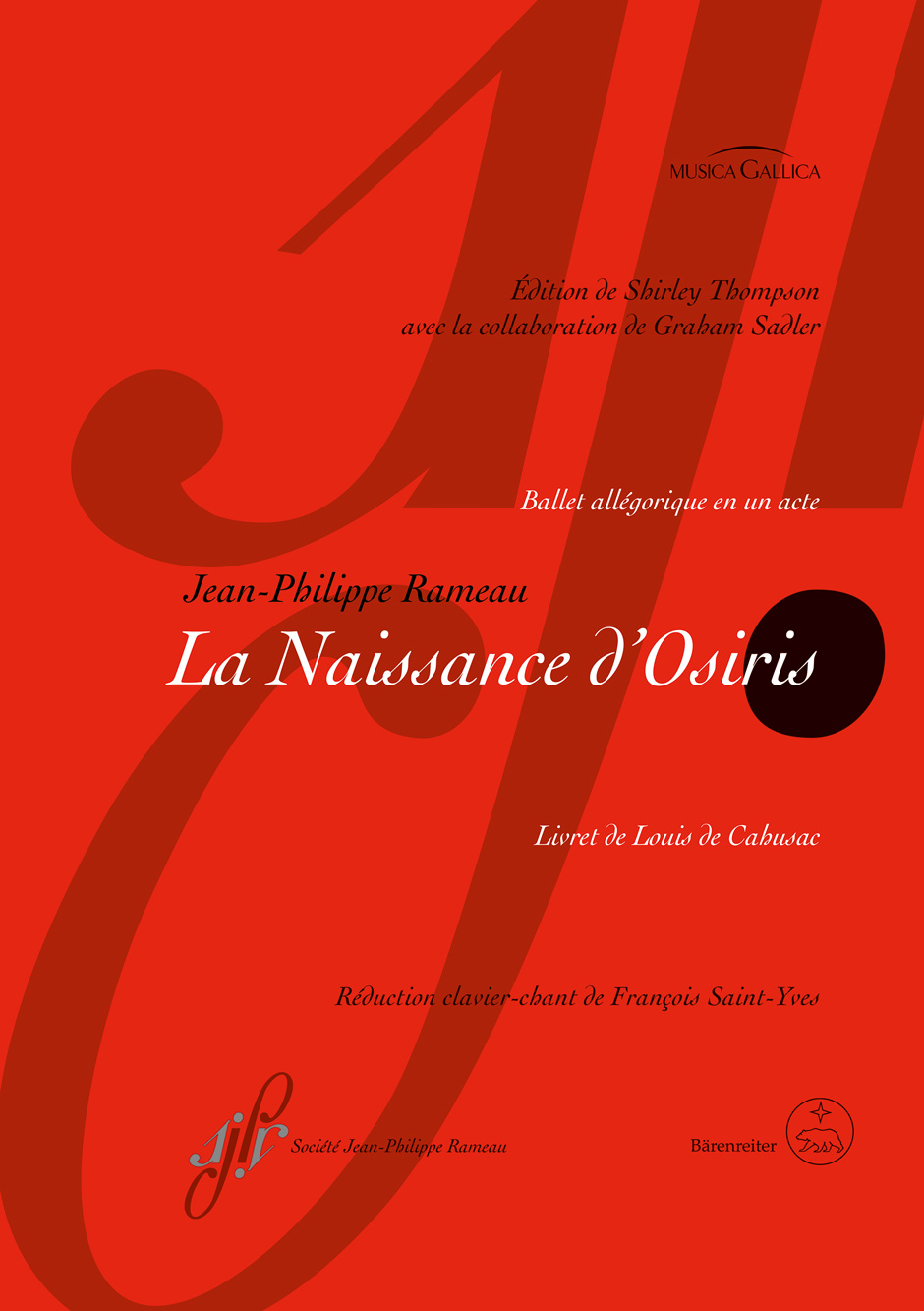 Anderes Coverbild La Naissance d'Osiris