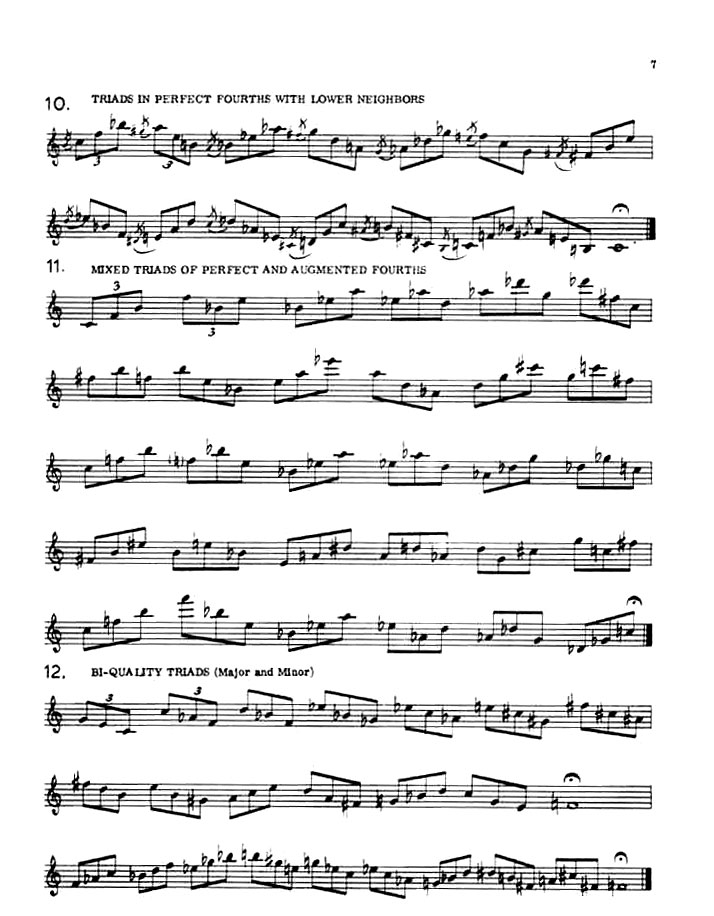 Anderes Coverbild Repository of Scales and Melodic Patterns (Treble Clef)
