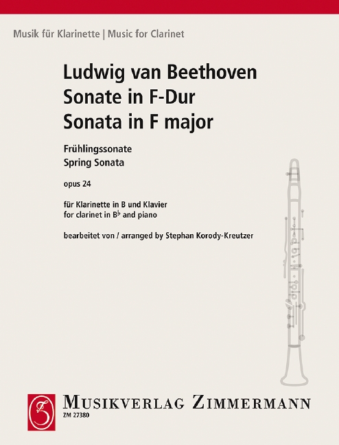 Vorderes Coverbild Sonate in (Frühlingssonate) F-Dur op. 24 (1801)
