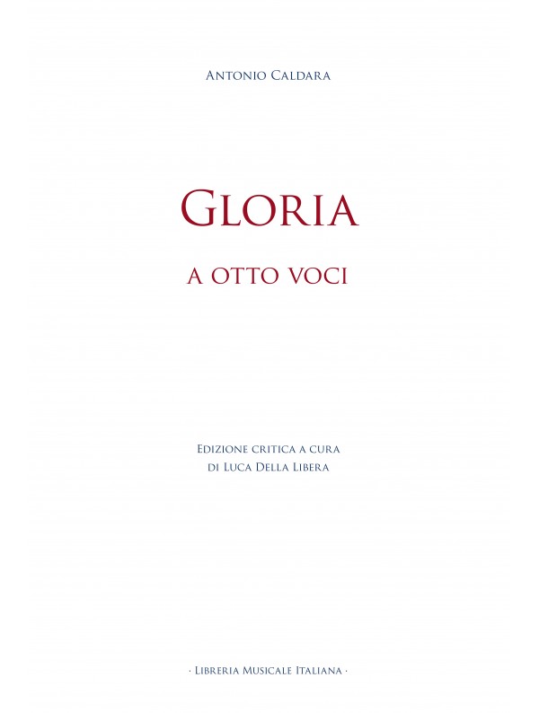 Vorderes Coverbild Gloria