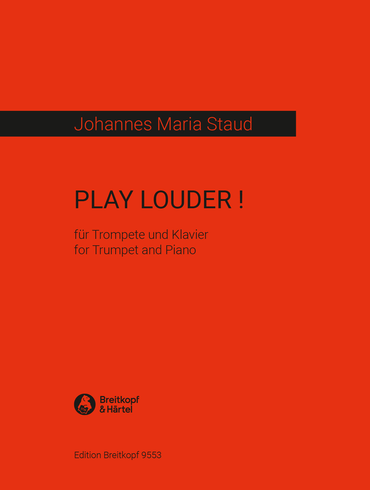 Vorderes Coverbild PLAY LOUDER !