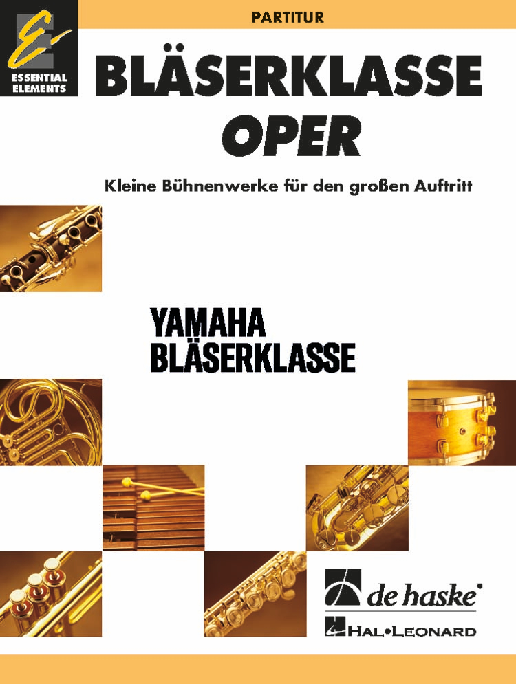 Vorderes Coverbild BläserKlasse Oper - Partitur
