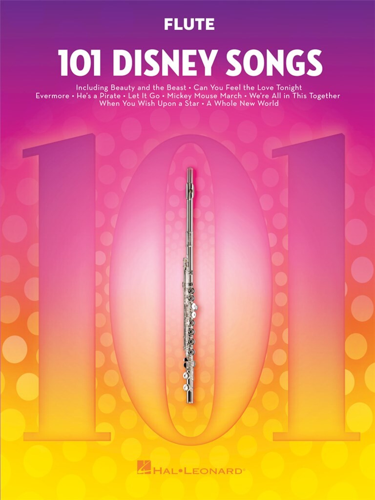 Vorderes Coverbild 101 Disney Songs for Flute
