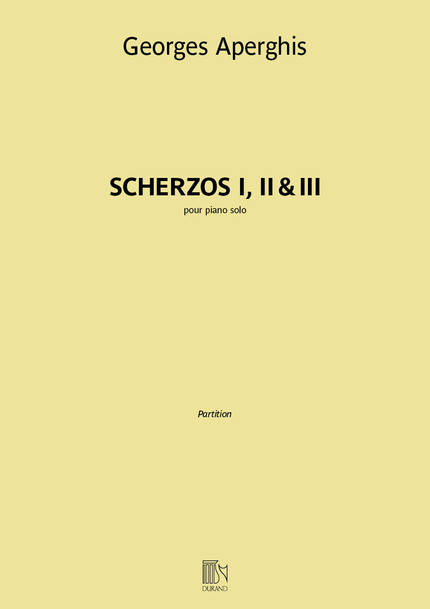 Vorderes Coverbild Scherzos I, II & III