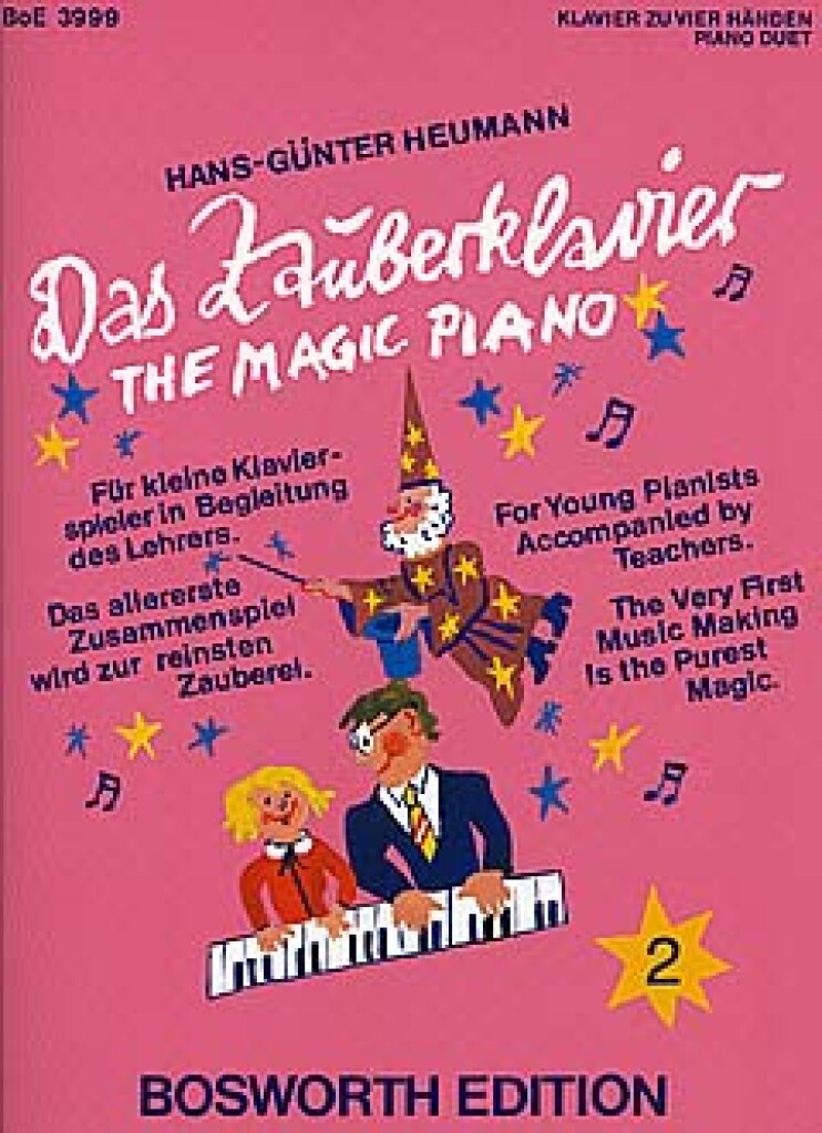 Vorderes Coverbild Das Zauberklavier - The Magic Piano 2