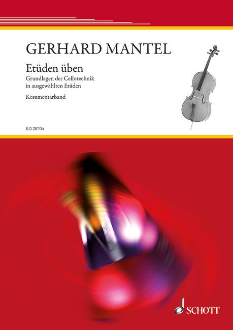 Vorderes Coverbild Etüden üben | Grundlagen der Cellotechnik in ausgewählten Etüden