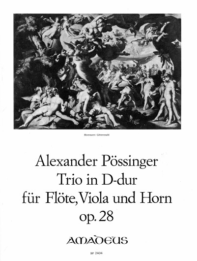 Vorderes Coverbild Trio in D-dur op. 28