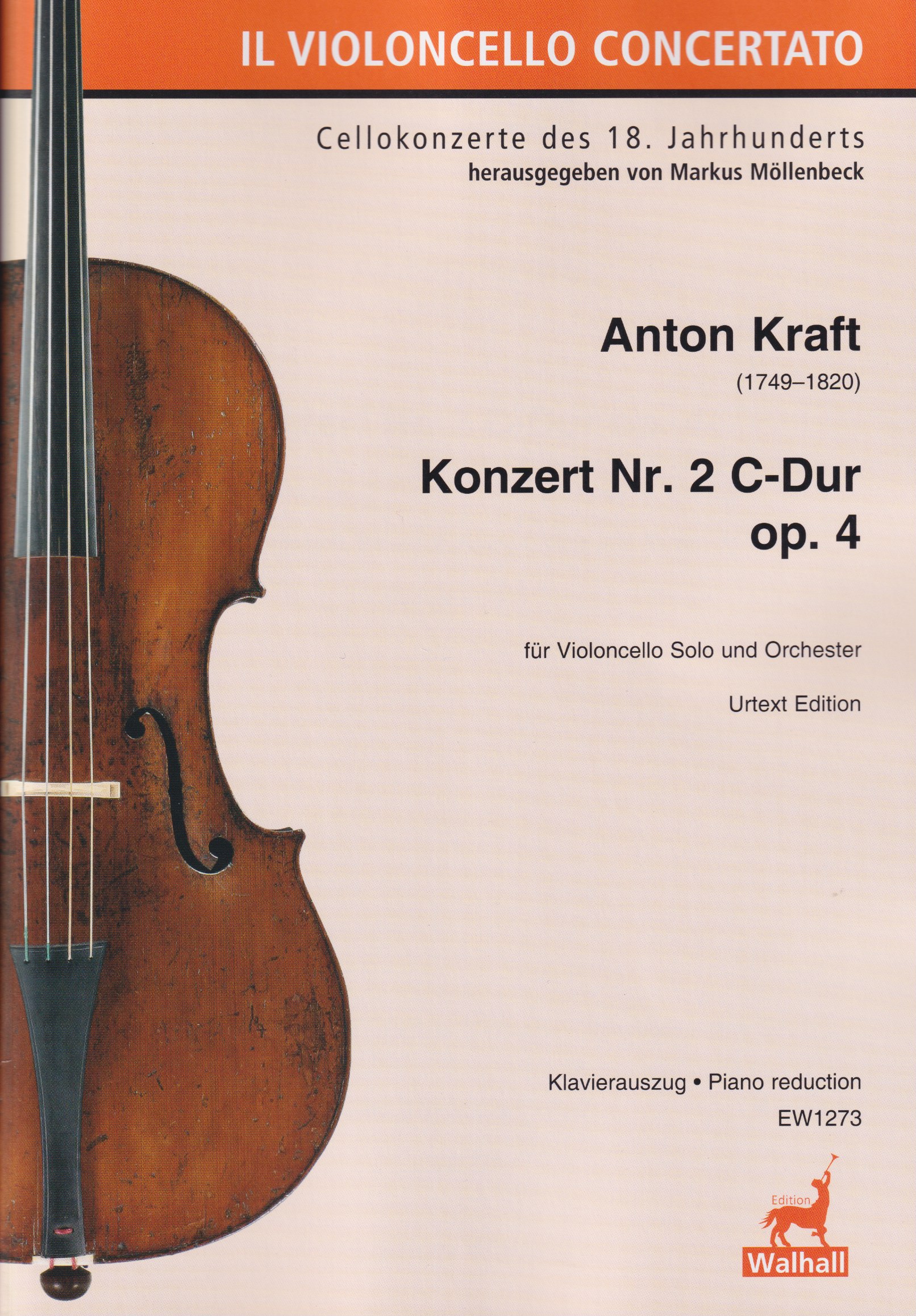 Vorderes Coverbild Konzert Nr. 2 C-Dur op. 4