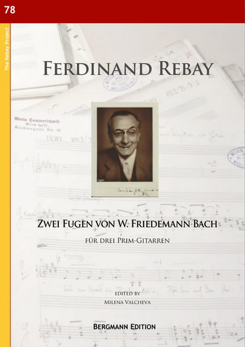 Vorderes Coverbild Zwei Fugen von W. Friedemann Bach