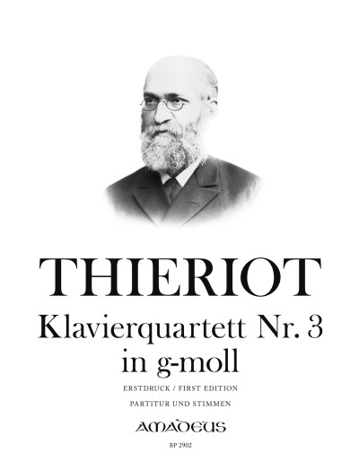Vorderes Coverbild Quartett Nr. 3 in g-molll