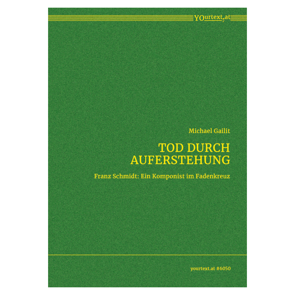 Vorderes Coverbild Tod durch Auferstehung