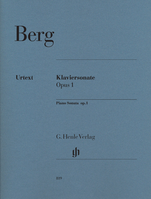 Vorderes Coverbild Klaviersonate op. 1