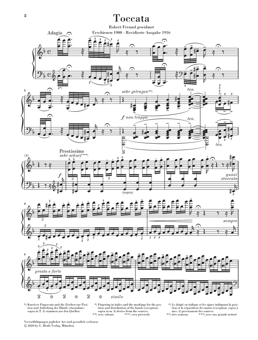 Anderes Coverbild Toccata d-moll für Orgel BWV 565