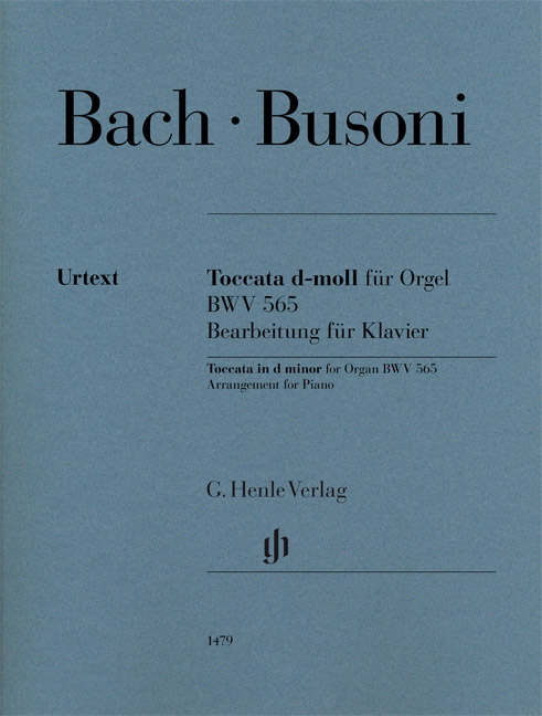Vorderes Coverbild Toccata d-moll für Orgel BWV 565