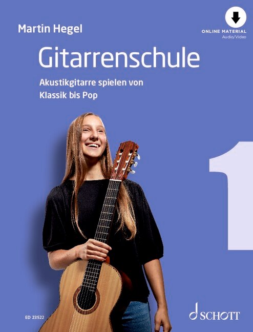 Vorderes Coverbild Gitarrenschule, Band 1