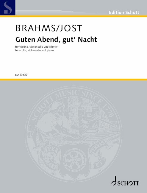 Vorderes Coverbild Guten Abend, gut' Nacht