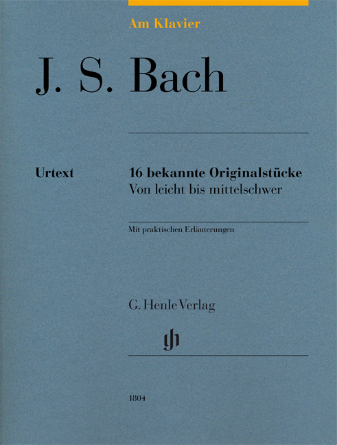 Vorderes Coverbild Am Klavier - Bach