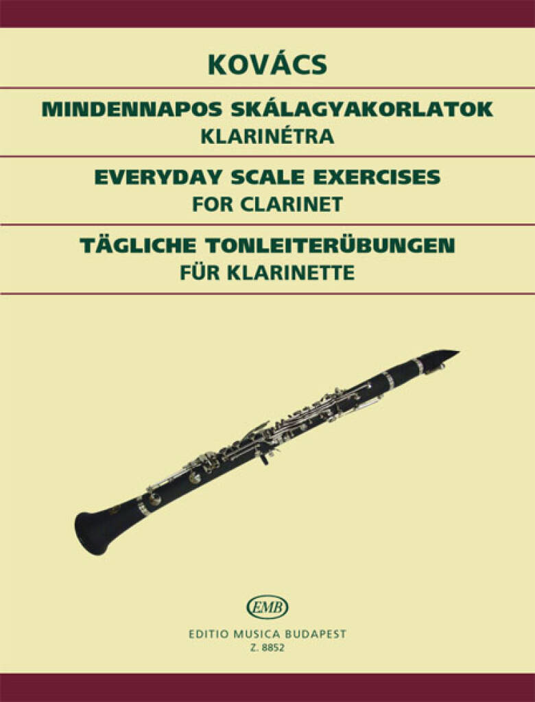 Vorderes Coverbild Tägliche Tonleiterübungen