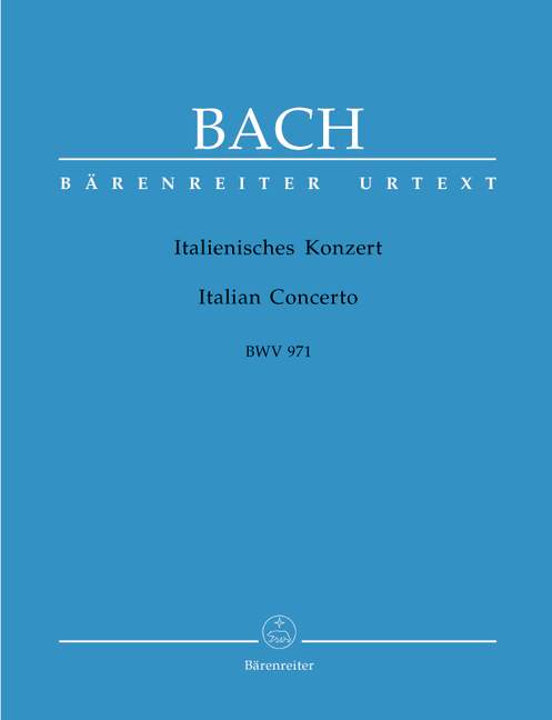 Anderes Coverbild Italienisches Konzert BWV 971