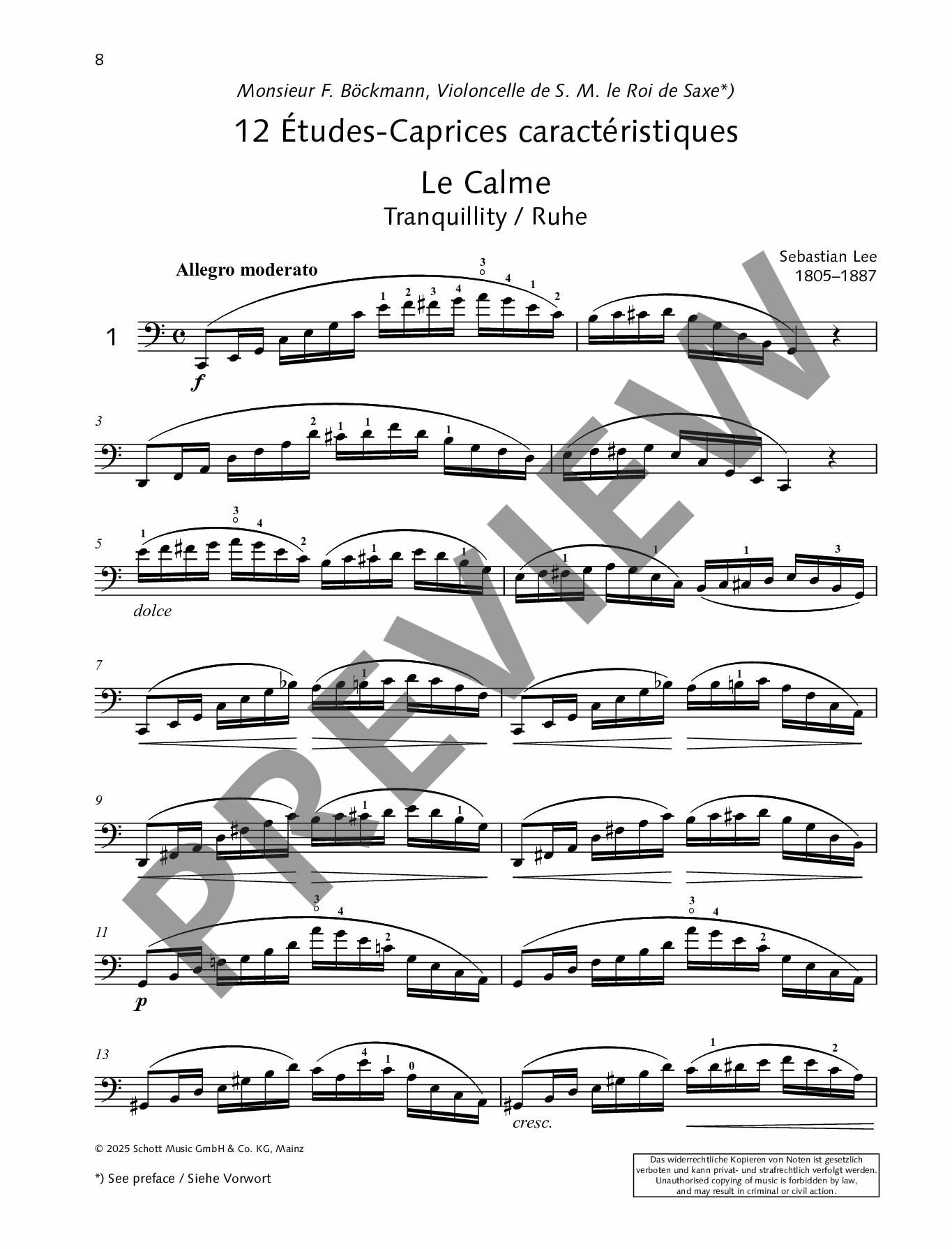 Anderes Coverbild 12 Etudes-Caprices caractéristiques op. 100