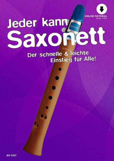 Vorderes Coverbild Jeder kann Saxonett