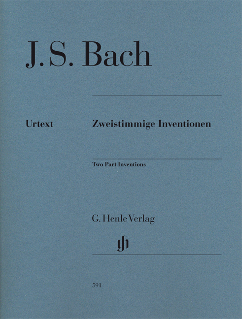 Vorderes Coverbild Zweistimmige Inventionen