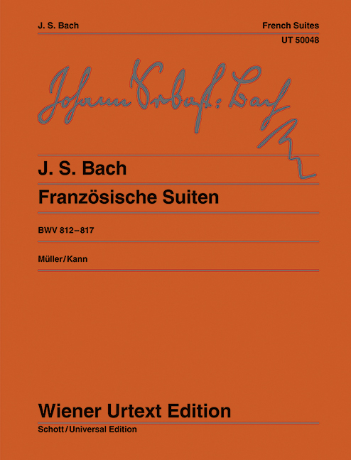 Anderes Coverbild Französische Suiten BWV 812-817