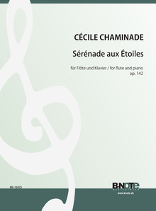 Vorderes Coverbild Sérénade aux Étoiles für Flöte und Klavier op. 142