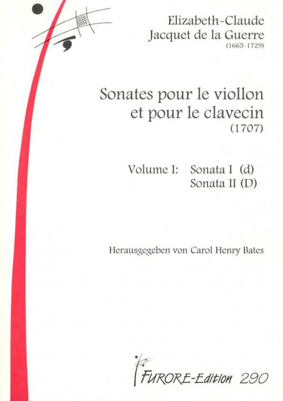 Vorderes Coverbild Sonates pour le Viollon et pour le clavecin Vol. 1
