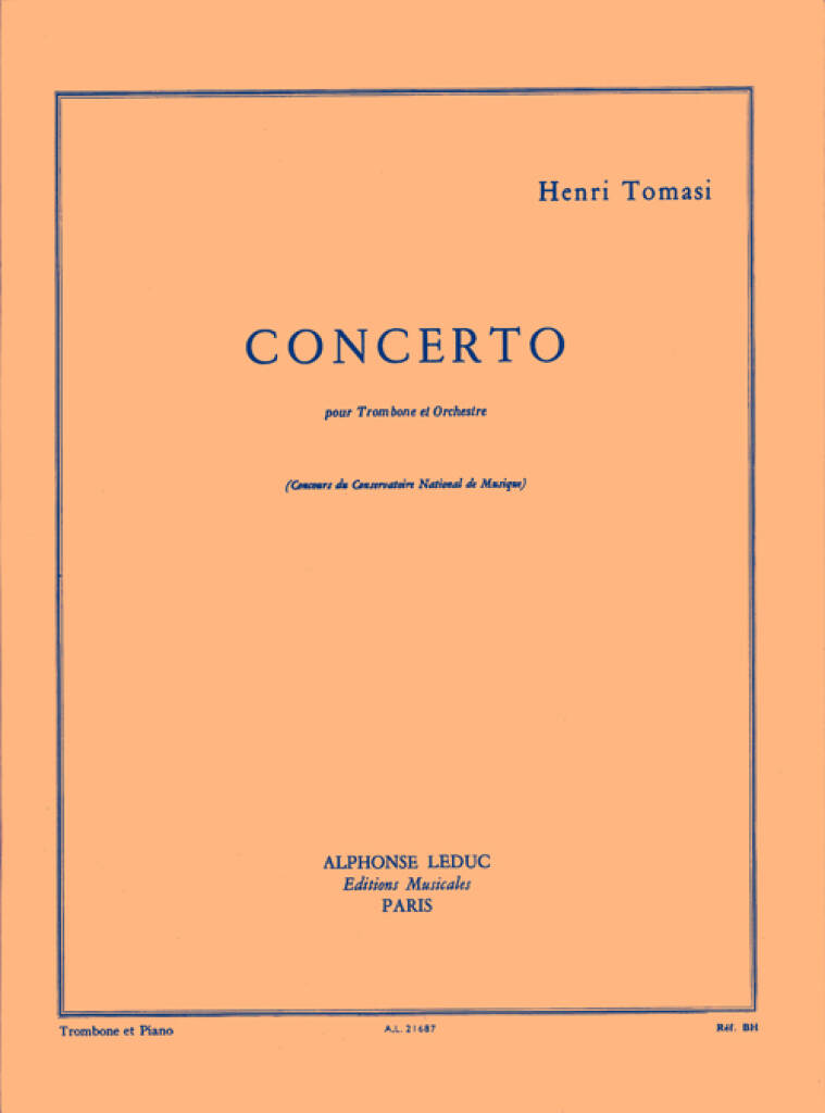 Vorderes Coverbild Concerto for Trombone and Orchestra