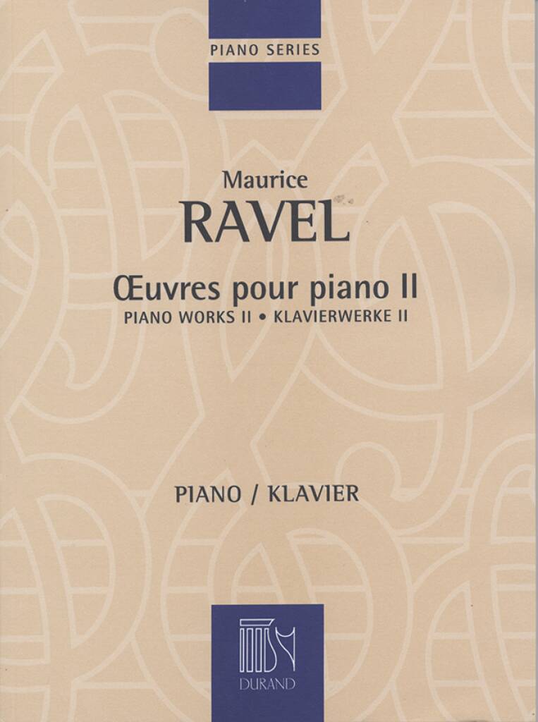 Vorderes Coverbild Oeuvres pour Piano - Volume II