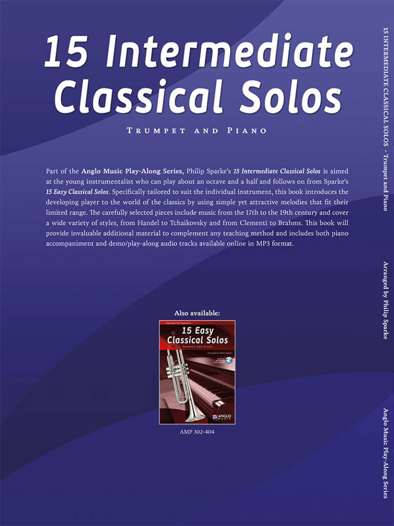 Anderes Coverbild 15 Intermediate Classical Solos
