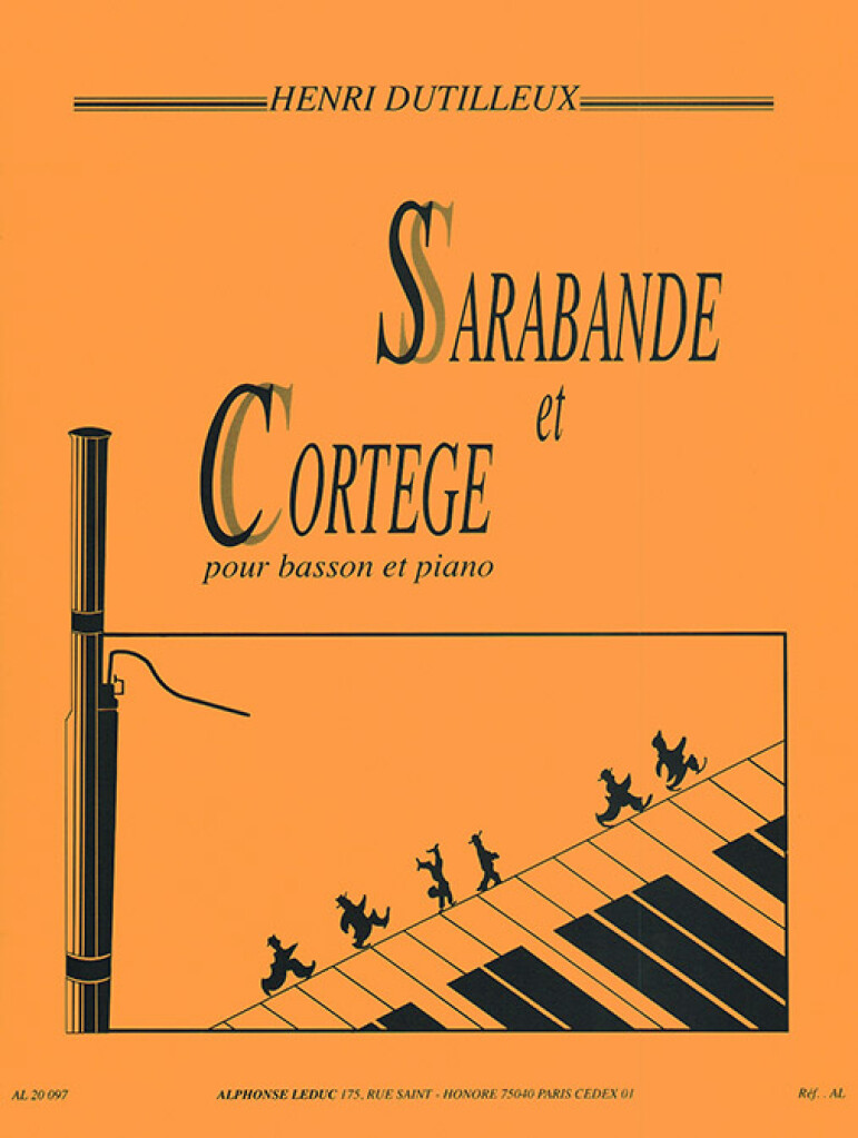 Vorderes Coverbild Sarabande et Cortege