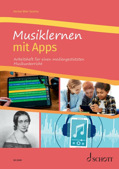 Vorderes Coverbild Musiklernen mit Apps