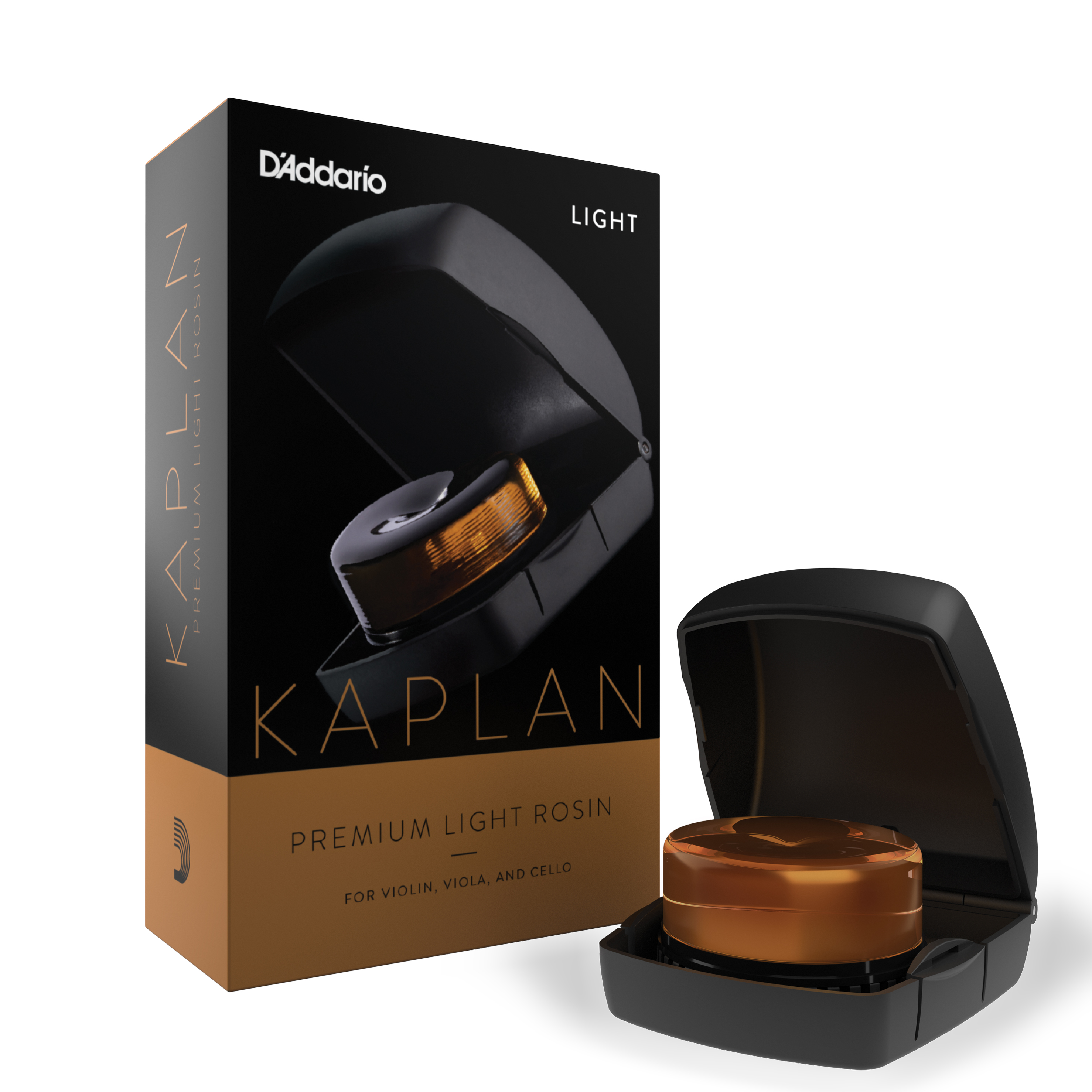 Vorderes Coverbild Kaplan Prämium-Kolophonium mit Behälter, hell