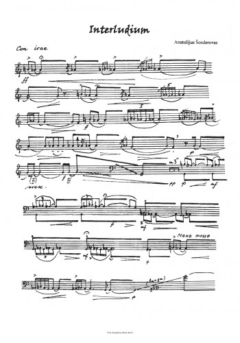 Anderes Coverbild Interludium für Violoncello