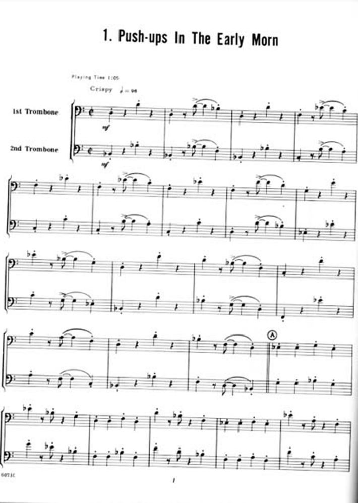 Anderes Coverbild Ten Duets for Tenor Trombone
