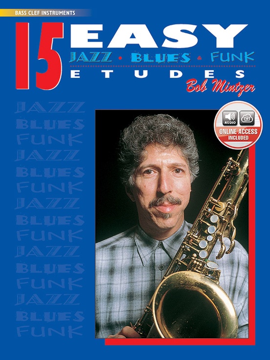 Vorderes Coverbild 15 Easy Jazz, Blues & Funk Etudes