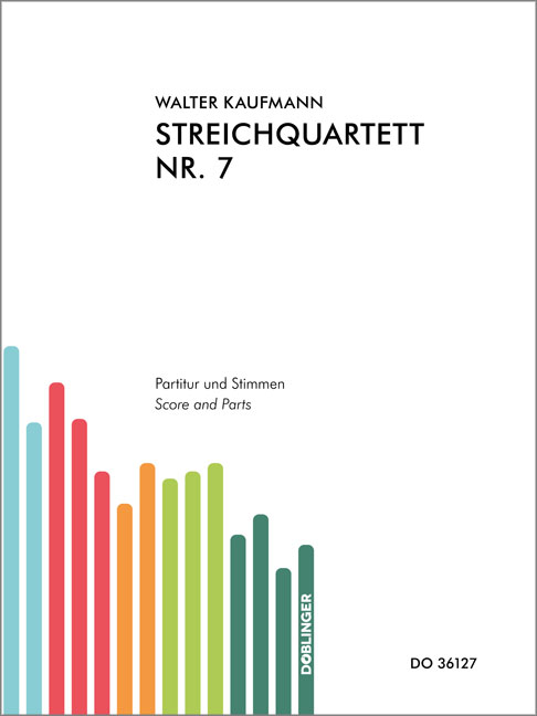 Vorderes Coverbild Streichquartett Nr. 7