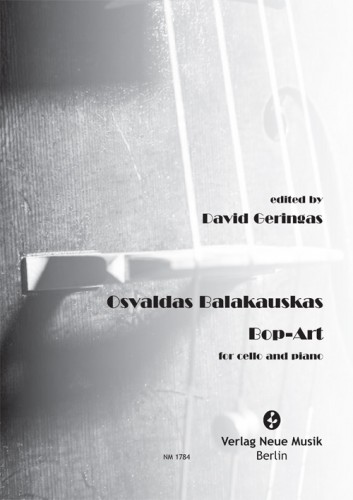Vorderes Coverbild Bob-Art für Cello und Klavier