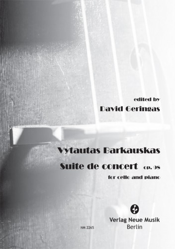 Vorderes Coverbild Suite de Concert für Violoncello und Klavier op. 98
