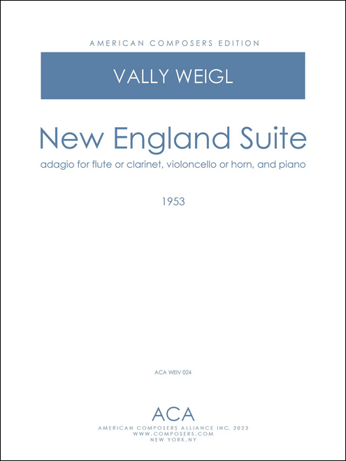 Vorderes Coverbild New England Suite