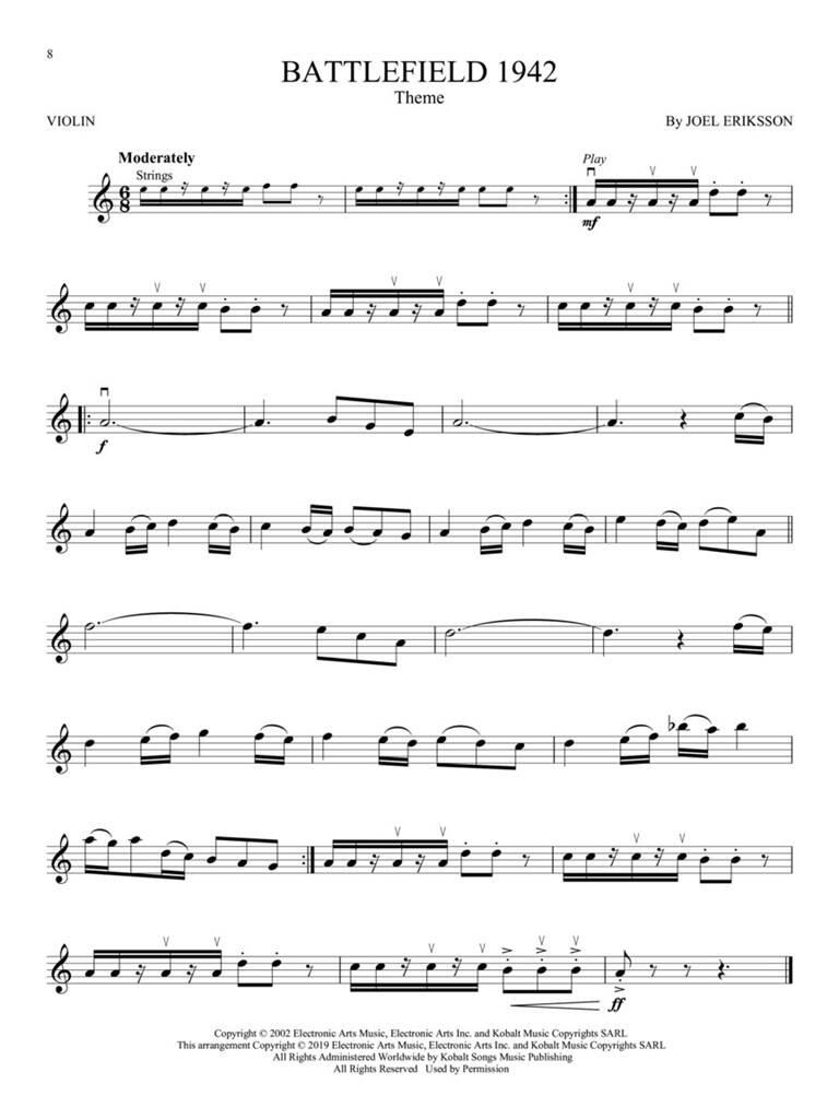 Anderes Coverbild Video Game Music for Violin