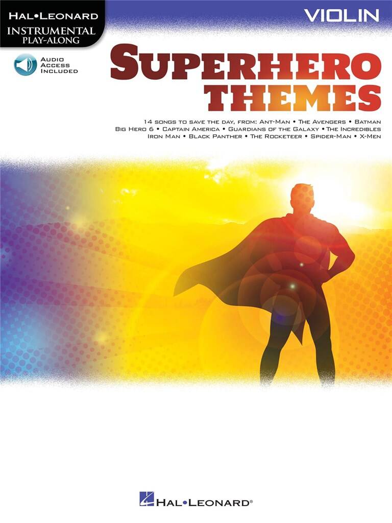Vorderes Coverbild Superhero Themes