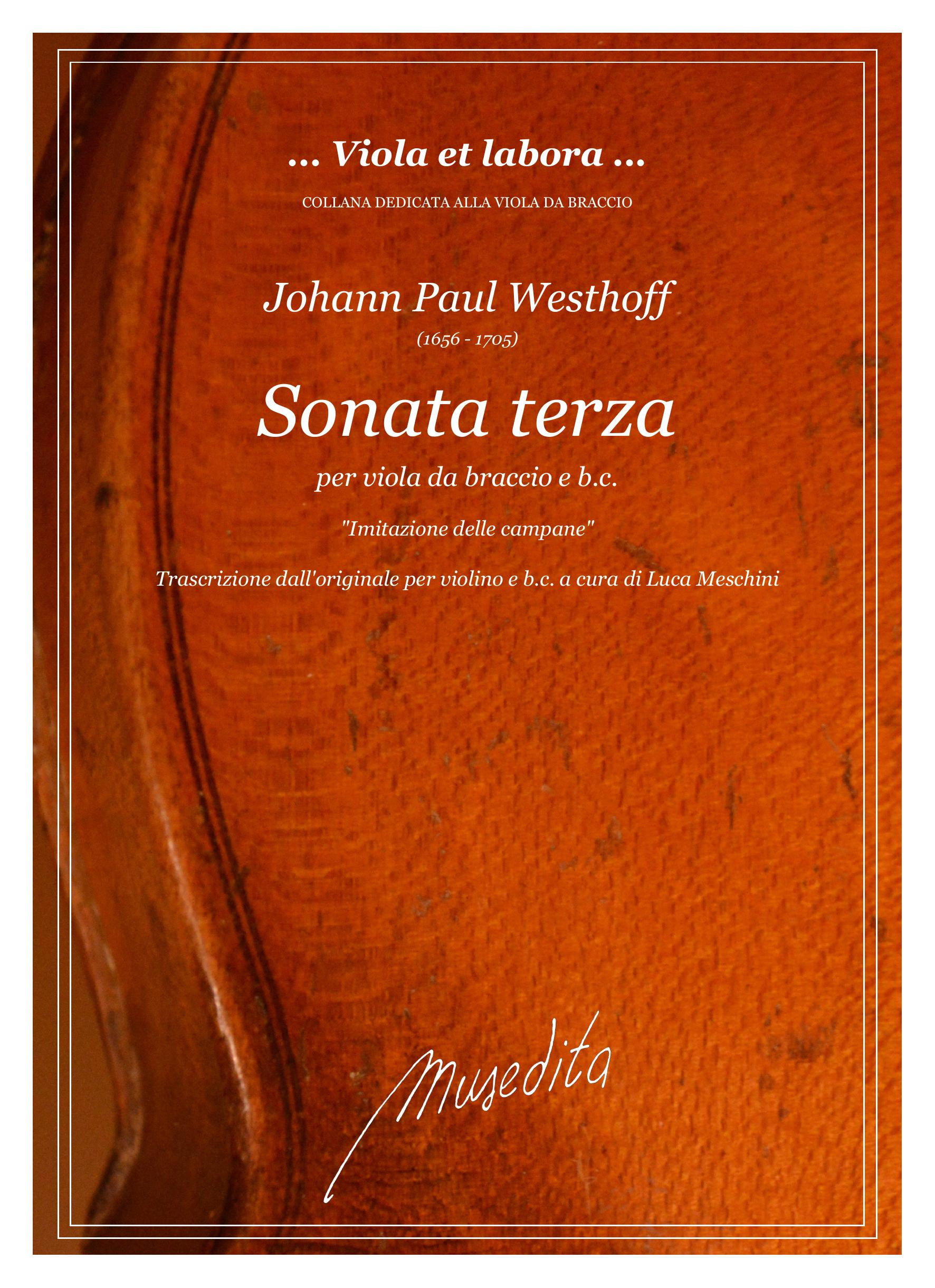 Vorderes Coverbild Sonata terza "Imitazione delle campane"